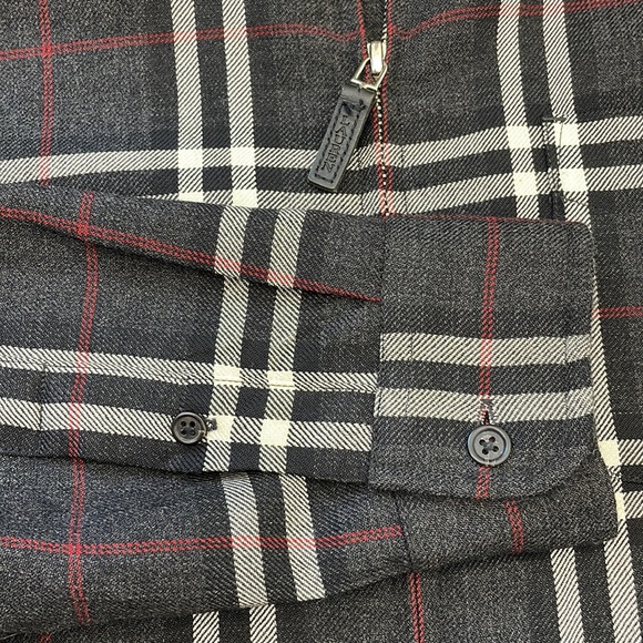 Ralph Lauren Shacket Black Windowpane Full Zip Womens Size S LRL Shirt Jacket - Picture 10 of 12